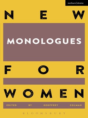 cover image of New Monologues for Women